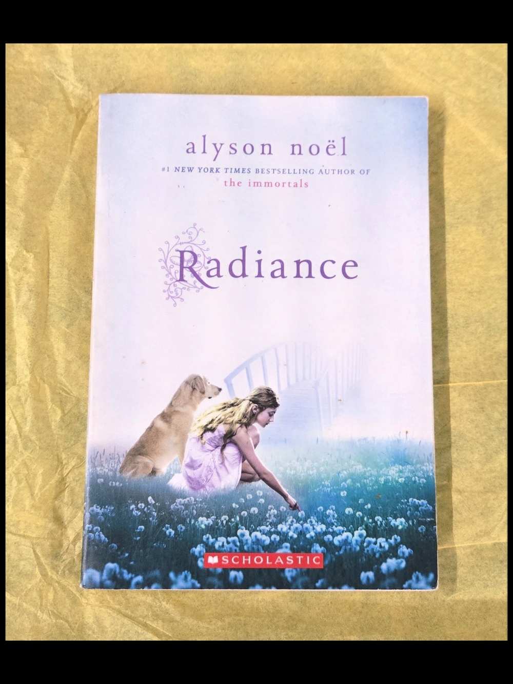 RADIANCE  BOOK BY ALISON NOEL (2010, TRADE PAPERBACK)